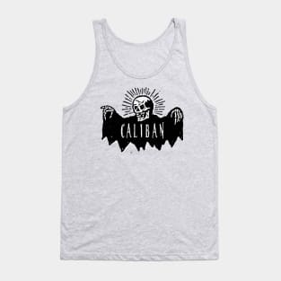 caliban skeleton skull Tank Top